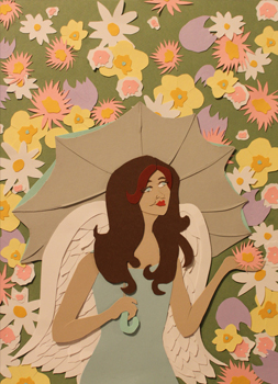Natalie Candlaria's rendering of an angel