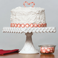 Peppermint Swirl 3-Layer Cake