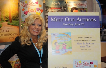 Michelle Adams, a published author today!