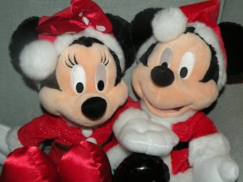 Mr. and Mrs. Mickey Mouse. Photo by Bruce Ham.