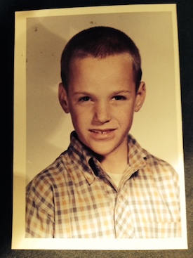  A young Rick Hamlin, around age 10.