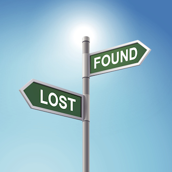 Lost and found. Photo by totallyPic.com, Thinkstock.