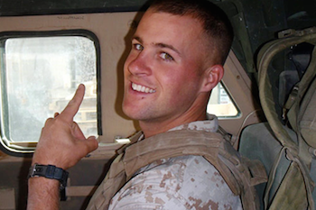 Clay Hunt. Photo courtesy of Iraq and Afghanistan Veterans of America.