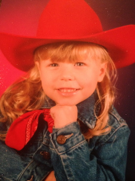 Allyson, the rodeo girl.