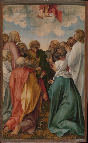 The Ascension of Christ by Hans Süss von Kulmbach, The Metropolitan Museum of Art, New York.