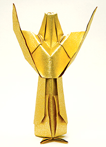 One of Delace's origami angels