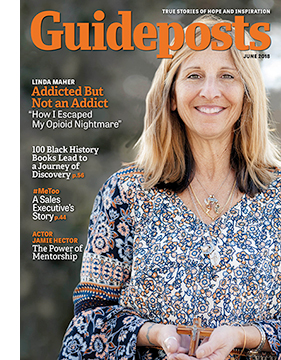 The cover of the June 2018 issue of Guideposts